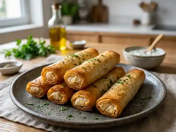 Cigares craquants au brebis fondu - Photo de présentation