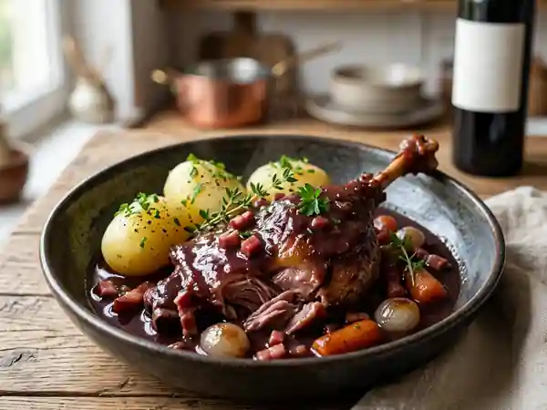 Civet de canard fondant au vin de Cahors - Photo de présentation