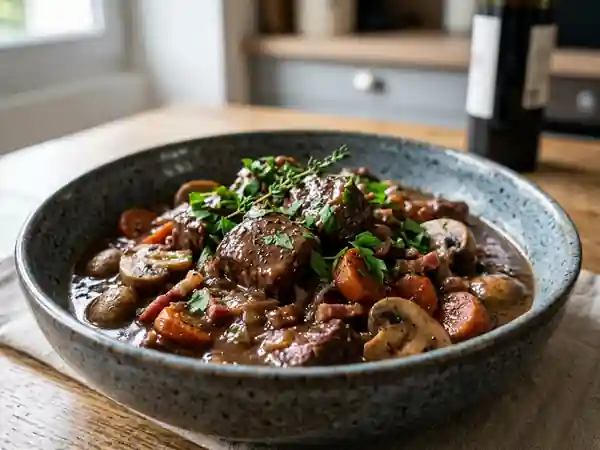 Civet de marcassin traditionnel : recette authentique et savoureuse - Photo de présentation