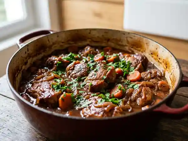 Civet de porc fondant à la portugaise - Photo de présentation