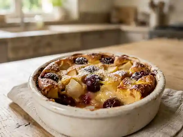 Clafoutis Fondant aux Fruits Panachés - Photo de présentation