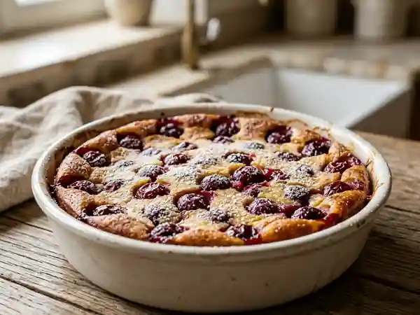 Clafoutis Fondant aux Griottes - Photo de présentation