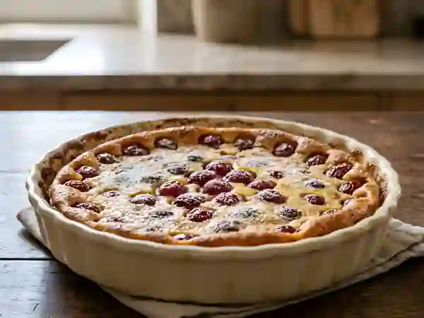 Clafoutis Moelleux aux Cerises Entières - Photo de présentation
