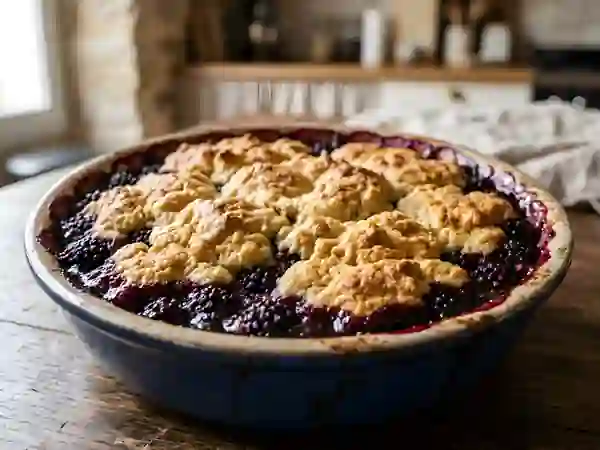 Cobbler aux mûres : fruité - Photo de présentation