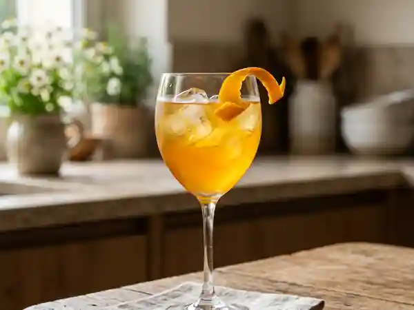 Infusion Glacée Camomille et Orange au Miel - Photo de présentation