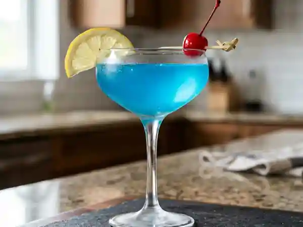 Blue Marie : Cocktail Azur et Citronné - Photo de présentation