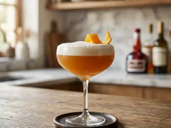 Cocktail Grand Marnier Sour : Recette Facile et Rafraîchissante - Photo de présentation