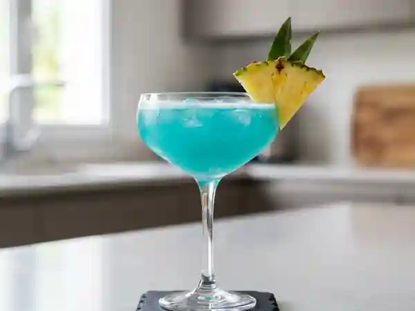 Cocktail Ice Blue rafraîchissant et fruité - Photo de présentation