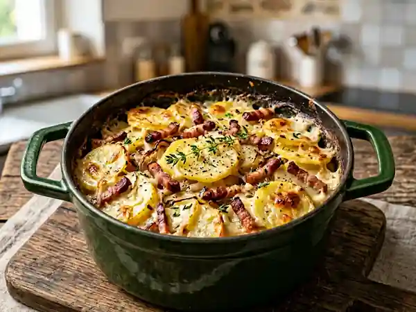 Cocotte Paysanne de Pommes de Terre Fondantes et Savoureuses - Photo de présentation