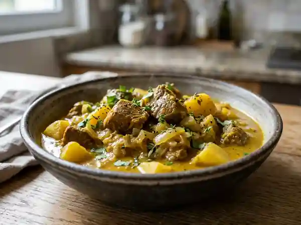 Colombo de veau fondant au lait de coco - Photo de présentation