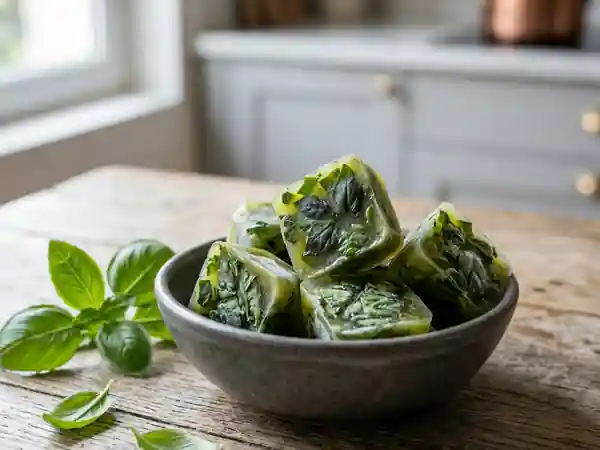 Comment conserver le basilic frais au congélateur : guide facile et rapide - Photo de présentation