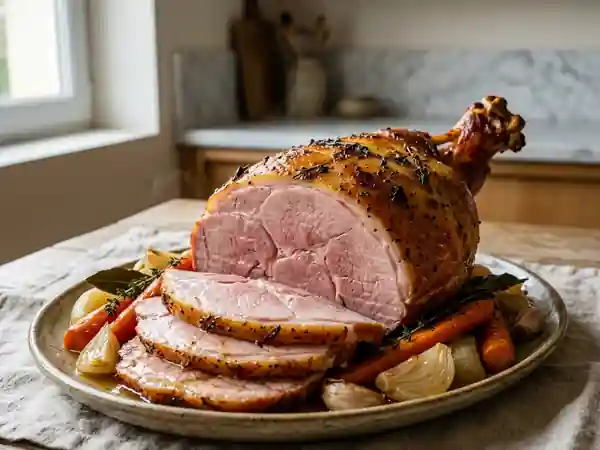 Jambon frais mijoté ultra-tendre - Photo de présentation