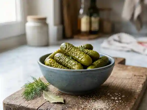 Comment Déssaler Facilement des Cornichons Trop Salés : Astuces et Méthode Simple - Photo de présentation
