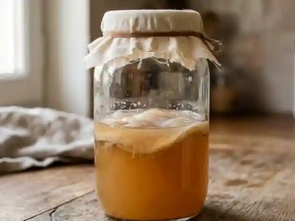 Comment Faire sa Propre Mère de Vinaigre Maison : Guide Facile et Naturel - Photo de présentation