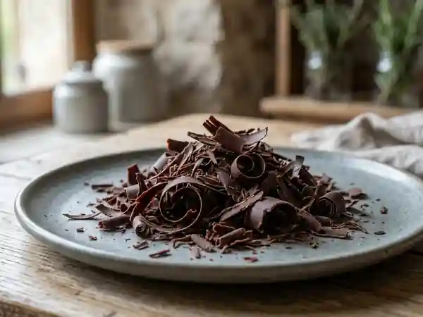 Comment réussir facilement de jolis copeaux de chocolat maison - Photo de présentation