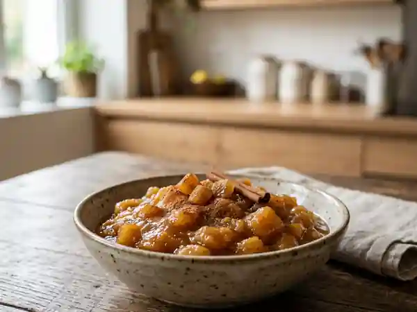 Compote de coings maison fondante et parfumée - Photo de présentation