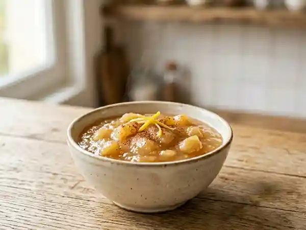 Compote de poires maison douce et onctueuse - Photo de présentation
