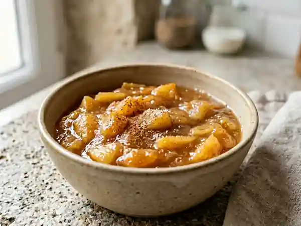 Compote de pommes maison facile et rapide - Photo de présentation