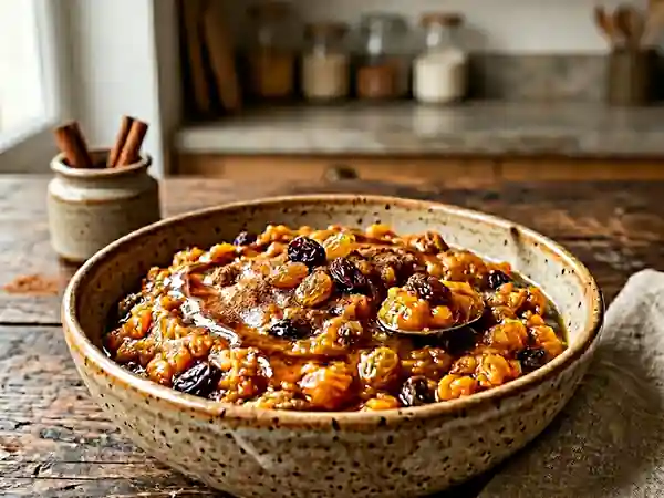 Douceur de potiron au miel et raisins - Photo de présentation