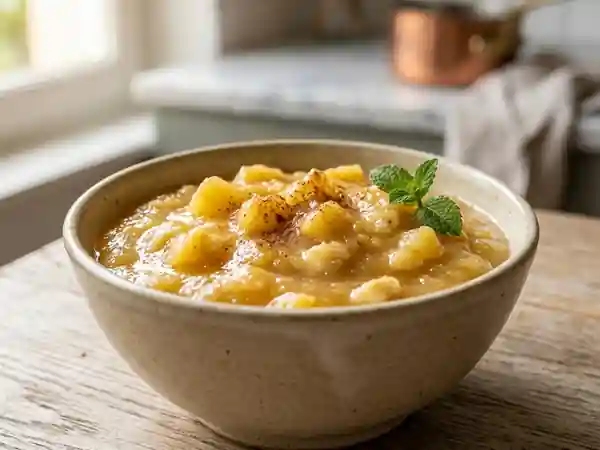 Douceur fondante pomme banane - Photo de présentation