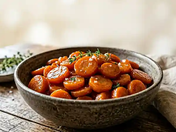 Carottes Fondantes Vanille et Cannelle - Photo de présentation
