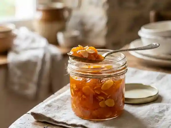 Confiture abricot amandine onctueuse - Photo de présentation