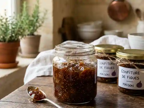Confiture de figues fondante et mielleuse - Photo de présentation