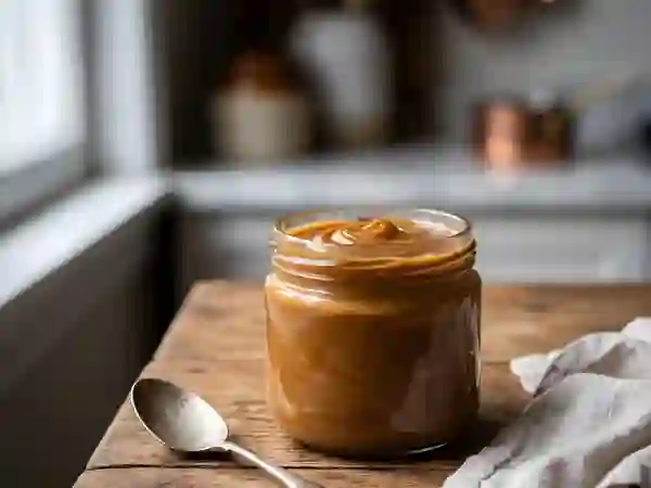 Confiture de lait crémeuse au whisky ambré - Photo de présentation
