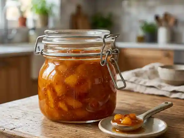Confiture de Pêches Veloutée aux Épices - Photo de présentation