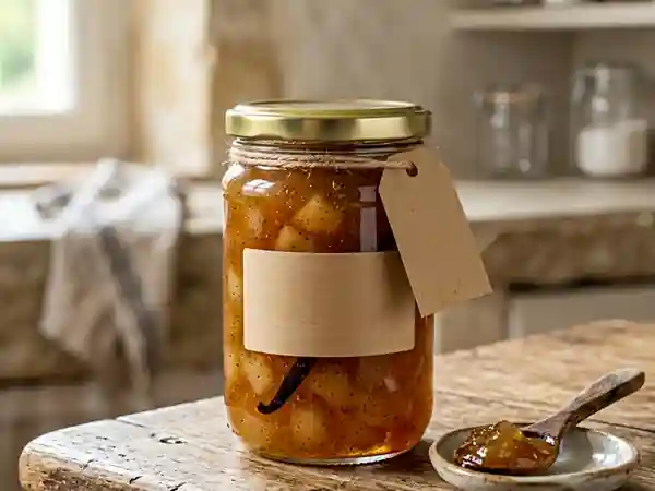 Confiture de poires fondante à la vanille - Photo de présentation