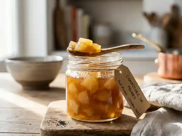 Confiture de poires maison facile et délicieuse - Photo de présentation