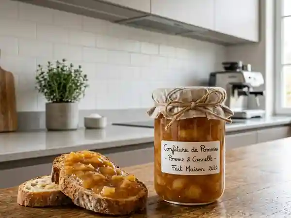 Confiture de pommes maison facile et rapide - Photo de présentation