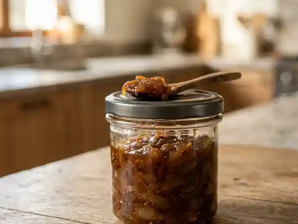 Confiture d'oignons maison facile et rapide - Photo de présentation