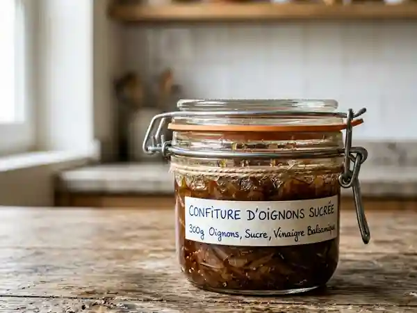 Oignons confits fondants au balsamique - Photo de présentation
