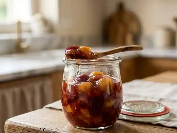 Confiture Fondante Fraise-Banane Express - Photo de présentation
