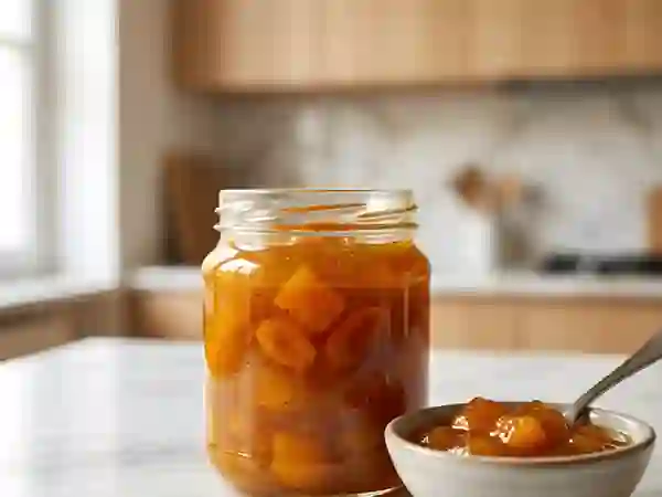 Confiture Potiron, Abricot et Vanille - Photo de présentation