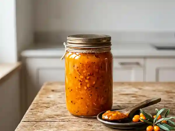 Confiture d'argousier acidulée et veloutée - Photo de présentation