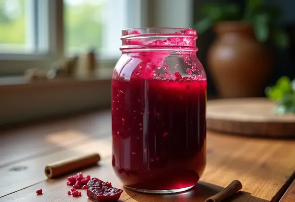 Confiture maison de betterave sucrée et épicée