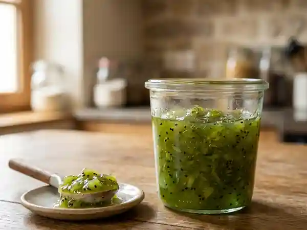 Confiture de Kiwi et Citron Vert Acidulée - Photo de présentation