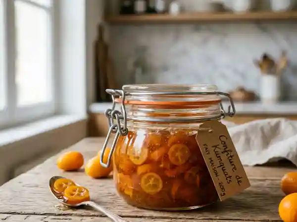 Confiture de kumquats acidulée et fondante - Photo de présentation