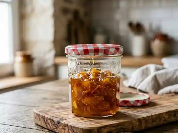 Confiture mandarine et liqueur d'orange - Photo de présentation