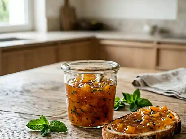 Confiture de Melon au Citron et Menthe - Photo de présentation