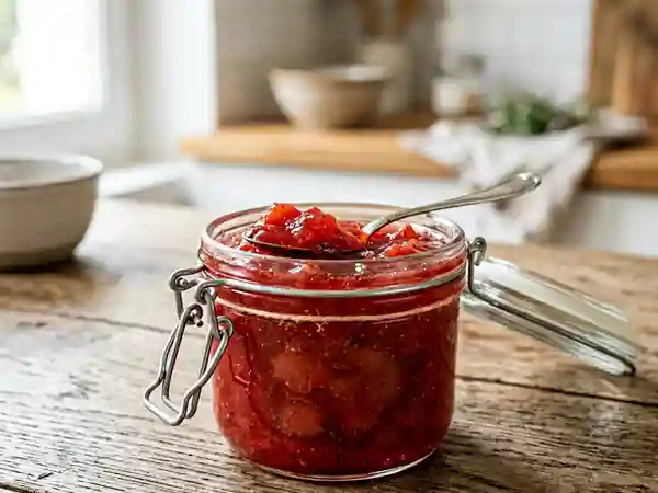Confiture de pastèque fondante à la vanille - Photo de présentation
