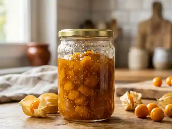 Confiture maison de physalis : recette facile et gourmande - Photo de présentation