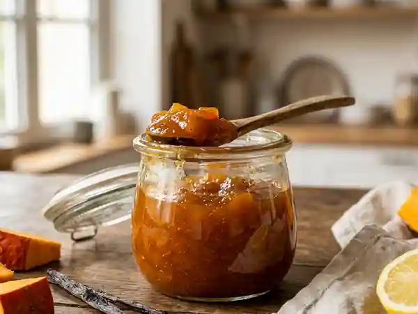 Confiture de potimarron fondante à la vanille - Photo de présentation