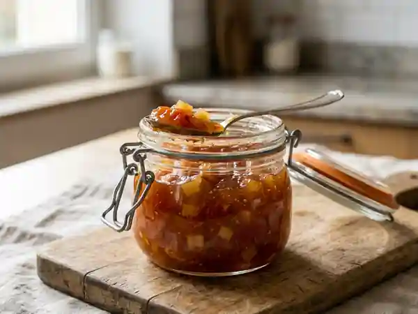 Confiture Fondante Tomate, Pomme & Citron - Photo de présentation