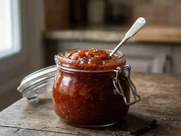 Confiture de Tomate Vanillée et Fondante - Photo de présentation