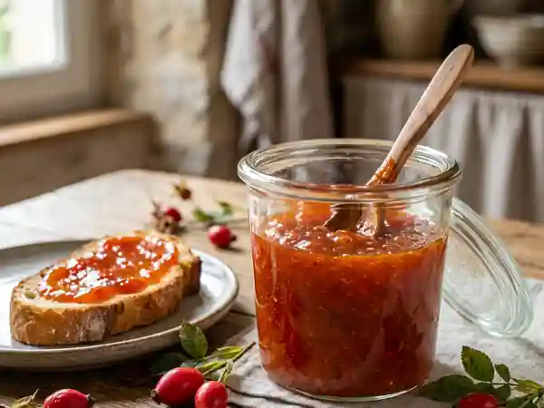 Confiture d'églantines onctueuse - Photo de présentation