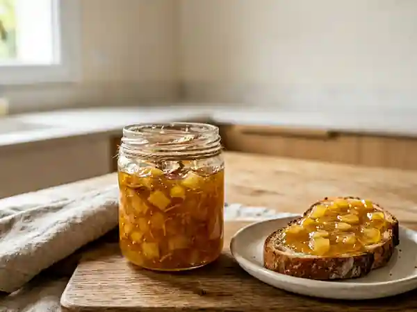 Confiture maison pomme gingembre : douceur fruitée et épicée - Photo de présentation