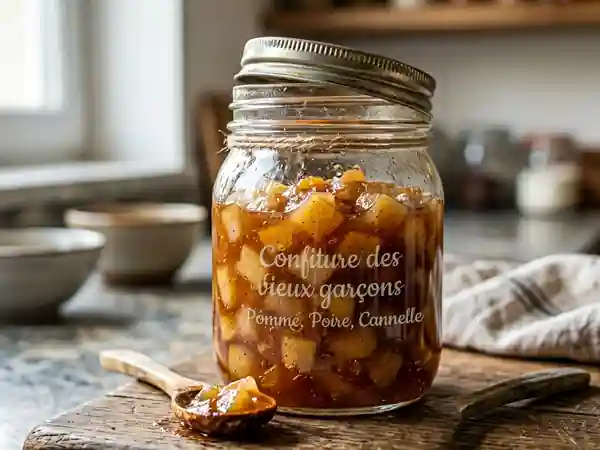 Confiture Fondante Pomme, Poire & Cannelle - Photo de présentation
